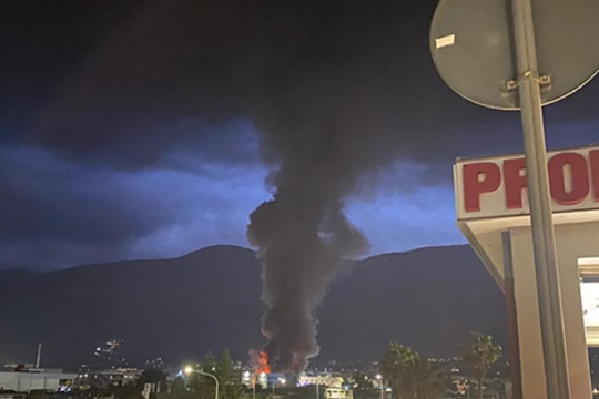 Incendio Termoplast, ulteriori risultati degli accertamenti in corso
