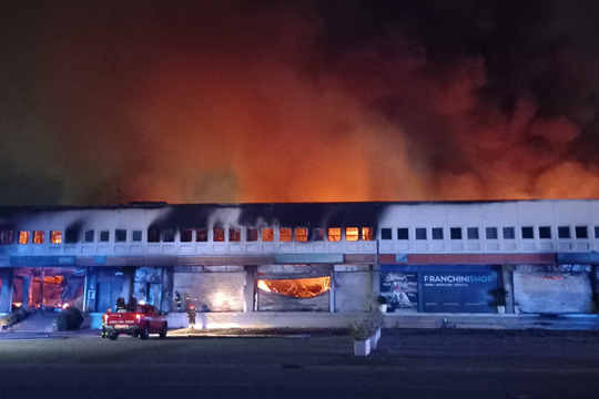 Incendio Interporto di Nola, diossine inferiori al valore di riferimento