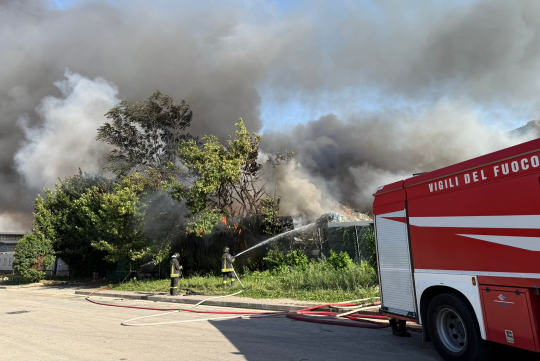 Incendio di Airola (Bn) del 31 agosto, aggiornamenti monitoraggio inquinanti atmosferici