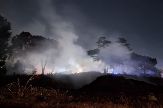Incendio ex campo nomadi Capua: diossine superiori al valore di riferimento