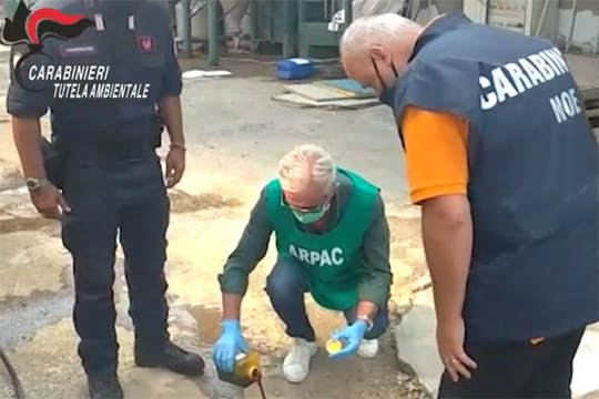 Scarichi nel fiume Sarno, sequestro impianto a Sant'Antonio Abate (Na)